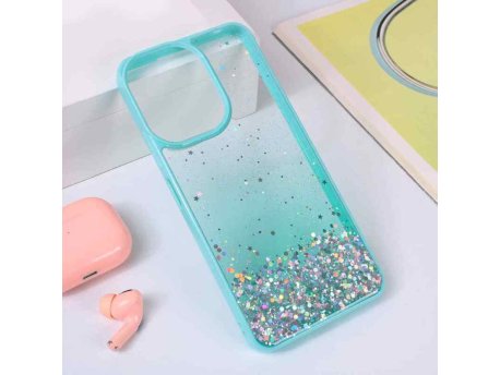TERACELL Maska Frame Glitter za Xiaomi Redmi 13C Mint