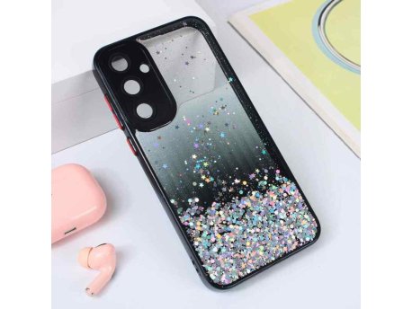TERACELL Maska Frame Glitter za Samsung A356B Galaxy A35 5G Crna