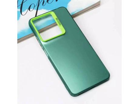 TERACELL Maska Clear za Xiaomi Redmi Note 13 4G Zelena