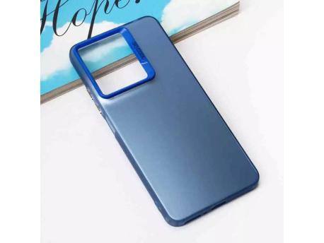 TERACELL Maska Clear za Xiaomi Redmi Note 13 4G plava