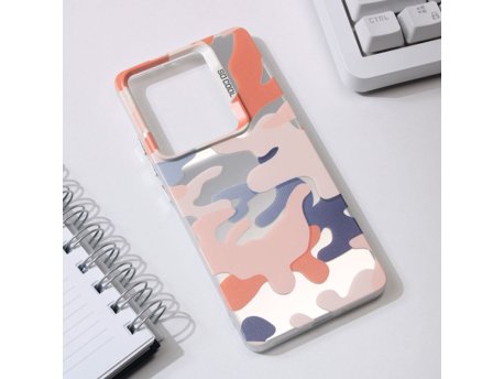 TERACELL Maska Color Wave za Xiaomi Redmi Note 13 Pro 4G Orange