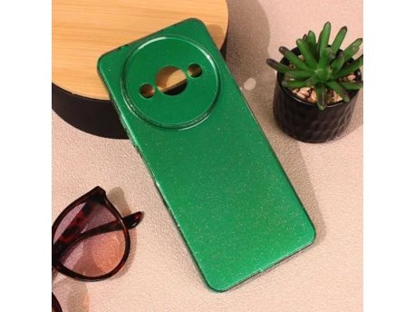 TERACELL Maska Sparkle Dust za Xiaomi Redmi A3 Zelena
