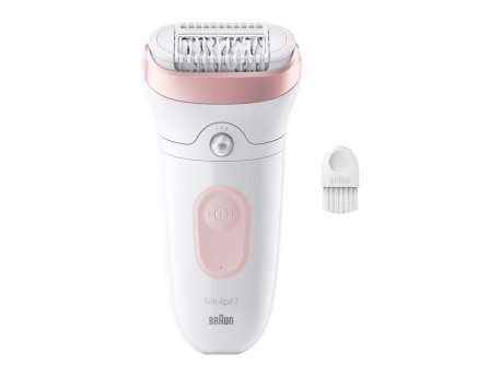 BRAUN Epilator Silk Epil 7 7-000 roze beli