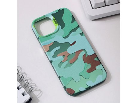 TERACELL Maska Color Wave za iPhone 15 6.1 Mint