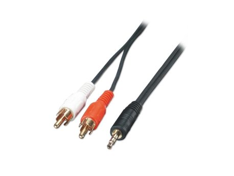 LINKOM Audio kabl (3,5mm stereo jack na 2 RCA jack) 10m