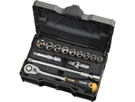 FELO Set alata Ergonic sa dugačkom čegrtaljkom 1/2 05681318 u kućištu