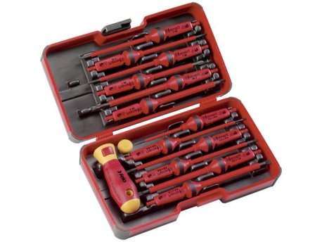 FELO Set šrafcigera XL-Strongbox E-smart VDE SL/PH/PZ/TX 06391306 13 kom