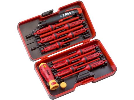 FELO Set alata XL-Strongbox E-smart VDE Industry SL/PZ/PH/XENO/SP 06391316 14 kom