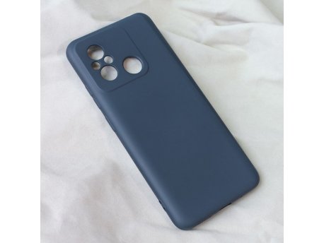 TERACELL Maska Soft Velvet za Xiaomi Redmi 12C Tamno plava