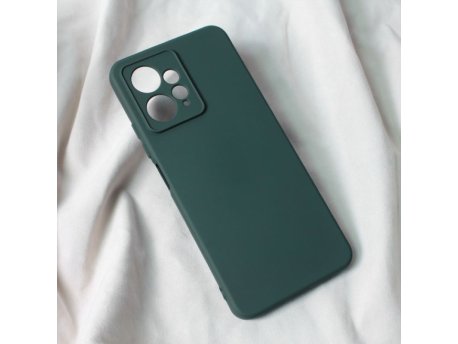 TERACELL Maska Soft Velvet za Xiaomi Redmi Note 12 4G Tamno zelena