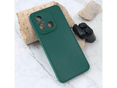 TERACELL Maska 3D Camera za Xiaomi Redmi 12C Tamno zelena