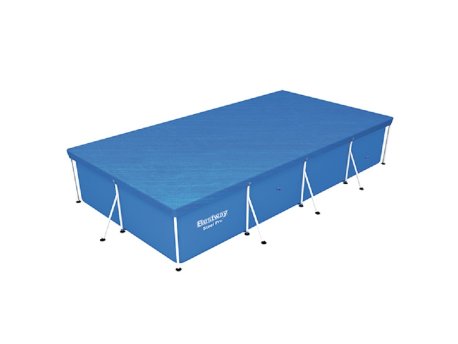 BESTWAY Prekrivač za bazen sa metalnim ramom 400x211 cm