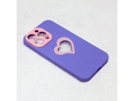 TERACELL Maska LOVE IT za iPhone 13 Pro 6.1 Ljubičasta