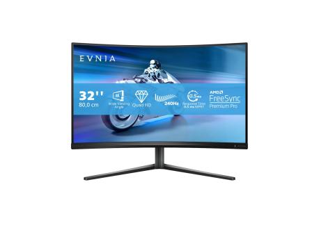 PHILIPS 32M2C5500W/00 QHD 240Hz USB AMD FreeSync Premium Pro Curved