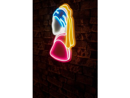 WALLXPERT Dekorativna rasveta Girl With A Pearl Earring Pinky Multicolor