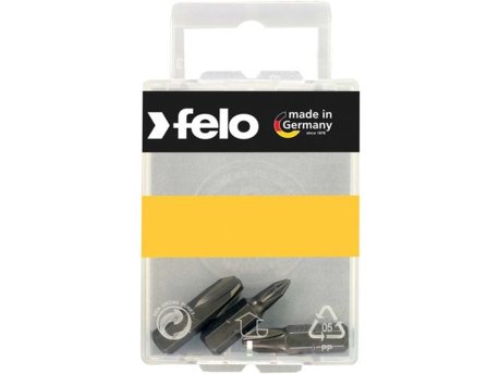 FELO Bit Industrial Phillips PH1/PH2/PH3 x 25 02293116 3 kom u blisteru (02293116)