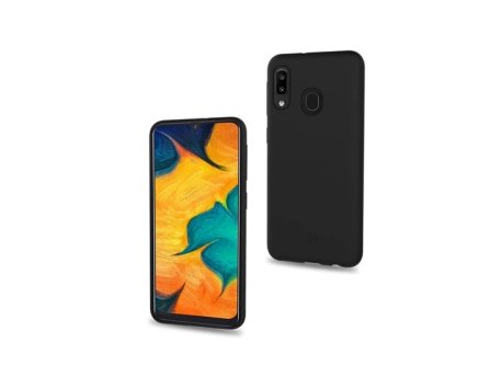CELLY Maska TPU SHOCK za Samsung A30 Crna