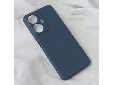 TECNO CAMON Maska Soft Velvet za Realme C55 tamno plava