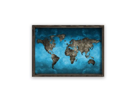WALLXPERT Dekorativna slika Map057