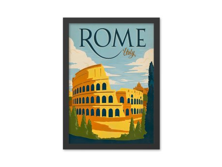 WALLXPERT Dekorativna slika Rome 2 (40 x 55)