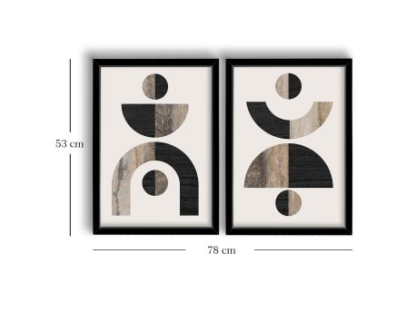 WALLXPERT Dekorativna slika 2P3853NISCT 014