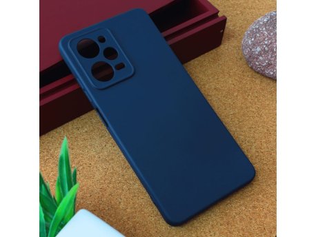 TERACELL Maska Giulietta za Xiaomi Redmi Note 12 5G (EU) mat tamno plava