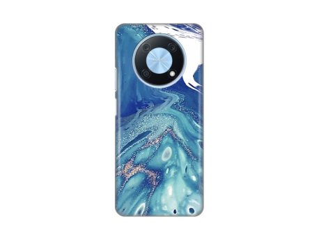 TERACELL Maska Silikonska Print za Huawei Y90 Blue Marble