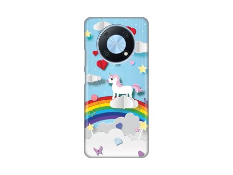 TERACELL Maska Silikonska Print za Huawei Y90 Unicorn