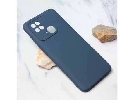 TERACELL Maska Nano Silikon za Xiaomi Redmi 10C tamno plava