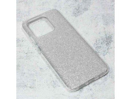 TERACELL Maska Crystal Dust za Xiaomi Redmi 10C srebrna