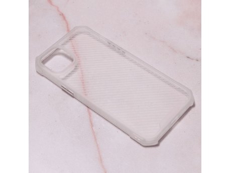 TERACELL Maska Carbon Crystal za iPhone 14 Plus 6.7 bela