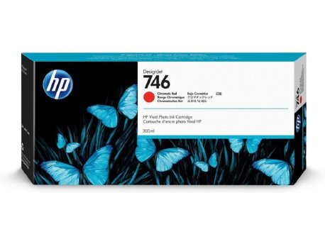 HP 746 Chromatic Red Ink Cartridge - (P2V81A)