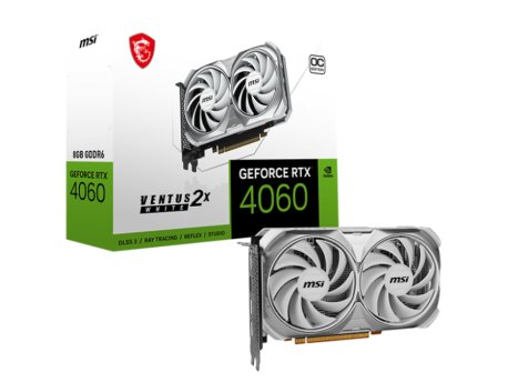 MSI NVidia GeForce RTX 4060 8GB 128bit RTX 4060 VENTUS 2X WHITE 8G OC grafička karta
