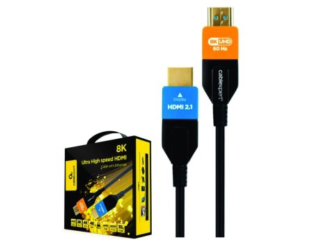 GEMBIRD CC-HDMI8K-AOC-10M Gembird Active Optical (AOC) ULTRA High speed HDMI 2.1 8K UHD with Ethernet 10m