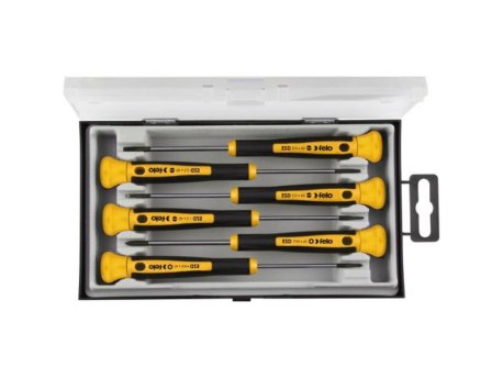 FELO Set precizni antistatički šrafcigera SL/PH ESD 25096166 6 kom