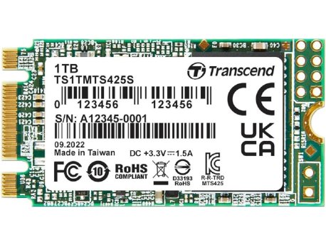 TRANSCEND 1TB M.2 2242 TS1TMTS425S SSD disk