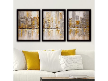 WALLXPERT Uramljena slika iz 3 dela 3SC184