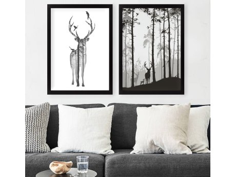 WALLXPERT Dekorativna slika ANIMAL