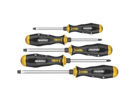 FELO Set udarnih šrafcigera Ergonic 450 SL/PH 45095248 5 kom