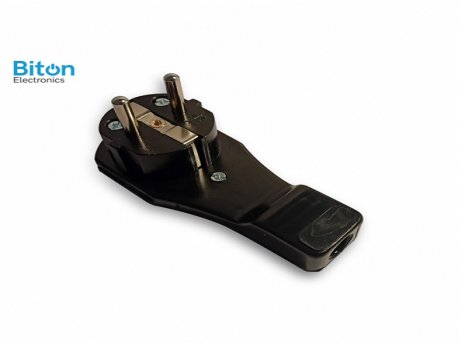 Biton Electronics Utikač L CRNI ULTRA TANKI 101.03 (9010)