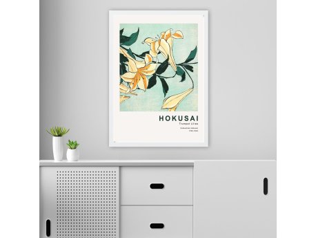 WALLXPERT Dekorativna slika HOKUSAI
