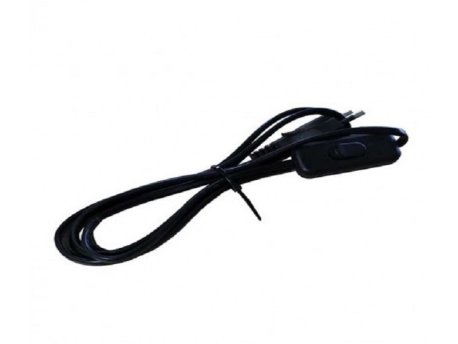 Biton Electronics Kabl sa prekidačem 2,5A 2X0,75 2M CRNI (6426)