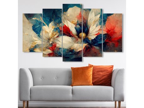 WALLXPERT Dekorativna slika iz 5 delova (296CTY1341) (100 x 60)