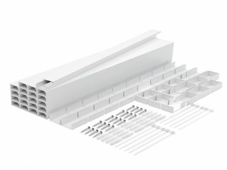 Biton Electronics Set pvc kanalica samolepljiva 8M (315in) (10852)