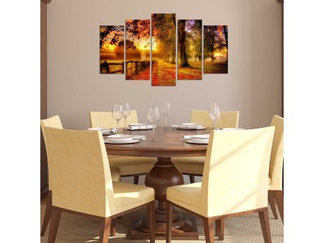 WALLXPERT Dekorativnas lika 5 delova, SUMMER MORNING (5PMX 070)