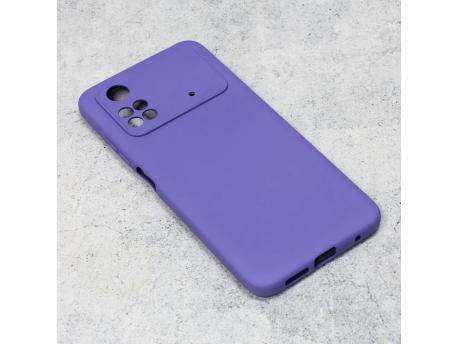 TERACELL Maska za Xiaomi Poco M4 Pro 4G mat ljubicasta