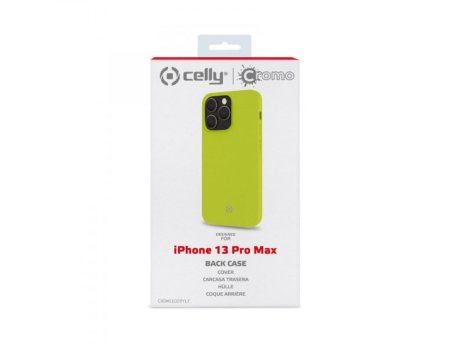CELLY Maska CROMO za iPhone 13 PRO MAX Fluorescentno žuta