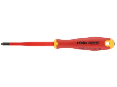 FELO Šrafciger Ergonic VDE E-Slim Pozidriv PZ1 x 80 41519290