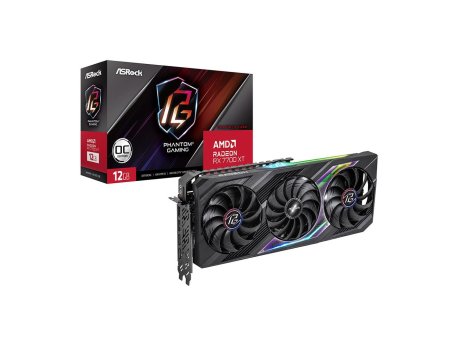 ASROCK SVGA Radeon RX 7700 XT Phantom Gaming 12G GDDR6 OC, RX7700XT PG 12GO