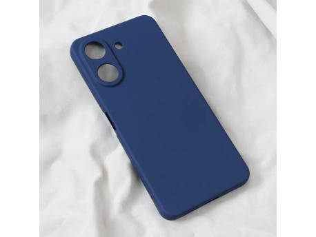 TERACELL Maska Soft Velvet za Xiaomi Redmi 13C tamno plava